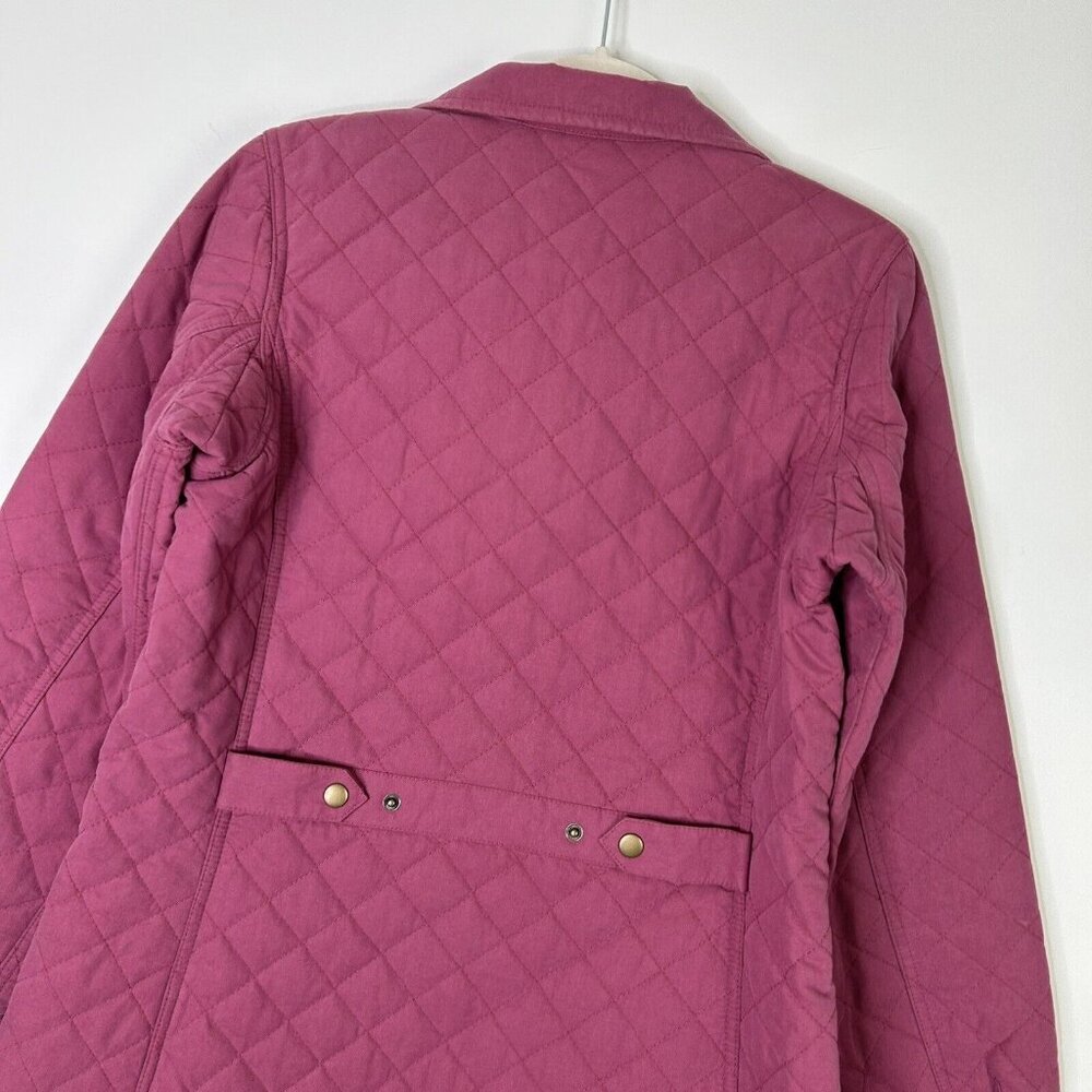 Duluth Trading Co Pink Quilted Jacket‎ Womens Size Small Insulated - Picture 8 of 8